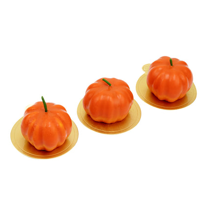 Pastry Tek Silicone Pumpkin Baking Mold - 6-Compartment - 10 count box