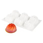 Pastry Tek Silicone Mini Bundt Cake Baking Mold - 6-Compartment - 10 count box