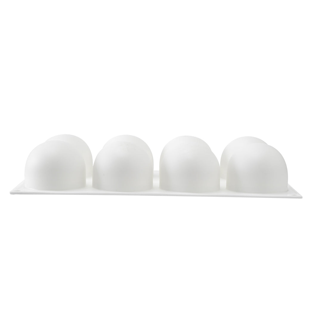 Pastry Tek Silicone Ball Baking Mold - 8-Compartment - 10 count box