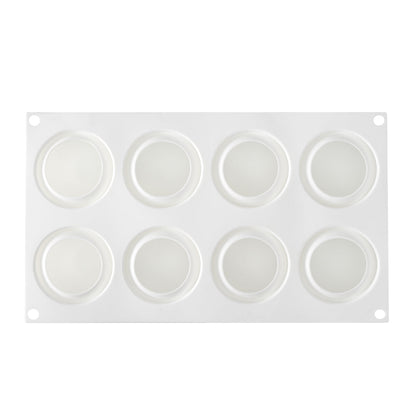 Pastry Tek Silicone Ball Baking Mold - 8-Compartment - 10 count box