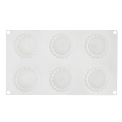Pastry Tek Silicone Spiral Baking Mold - 6-Compartment - 10 count box