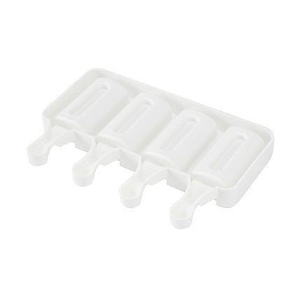 Pastry Tek Silicone Cylinder Popsicle Mold - 4-Compartment - 1 count box