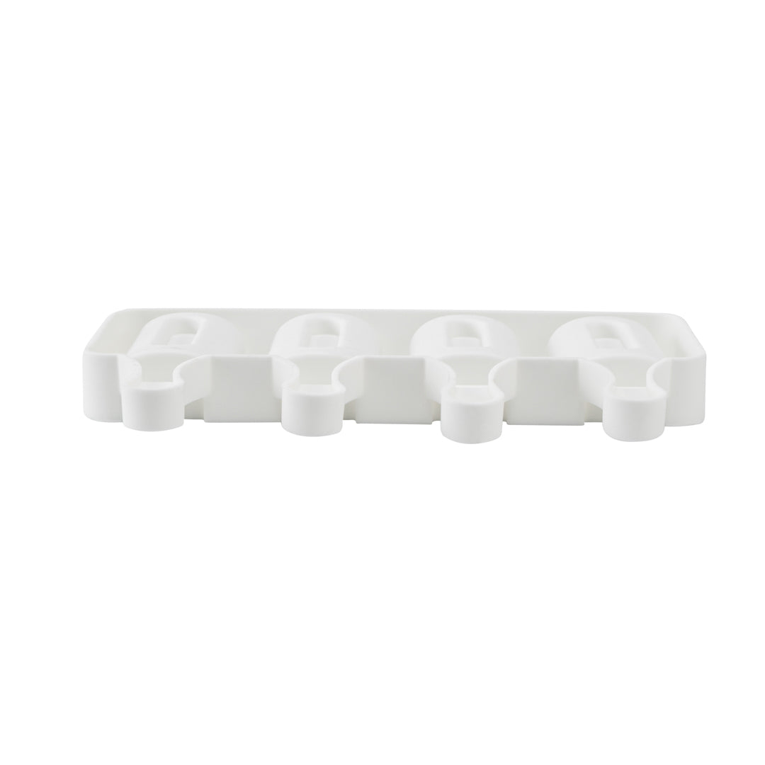 Pastry Tek Silicone Cylinder Popsicle Mold - 4-Compartment - 1 count box
