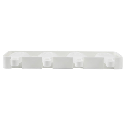 Pastry Tek Silicone Round Popsicle Mold - 4-Compartment - 1 count box