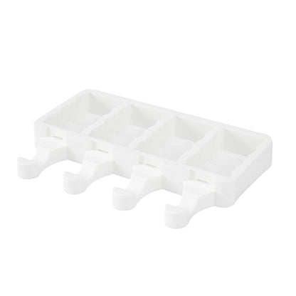 Pastry Tek Silicone Rectangle Popsicle Mold - 4-Compartment - 1 count box
