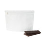 High Level White Plastic Locking Pouch - Child-Resistant - 12 1/4" x 4" x 9" - 10 count box