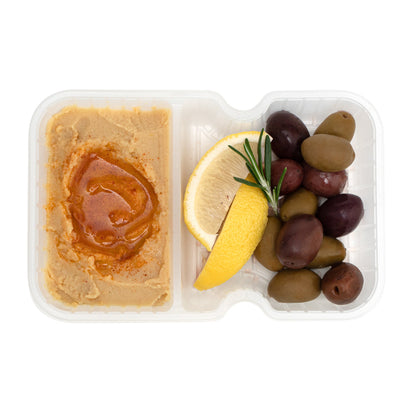 Futura 10 oz White Plastic Wide 2-Compartment Insert Tray - Fits 32 and 37 oz Containers, Microwavable - 100 count box