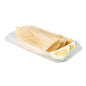 Futura 15 oz Clear Plastic Heavy Duty Insert Tray - Fits 24, 34 and 44 oz Containers, Microwavable - 100 count box