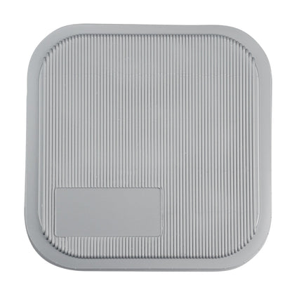 Futura 34 oz Silver Plastic Take Out Bowl - with Lid, Microwavable, Inserts Available - 6" x 6" x 3 1/4" - 100 count box