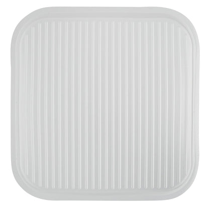 Futura 14 oz Clear Plastic Insert Tray - Fits 34 oz Bowl, Microwavable - 100 count box