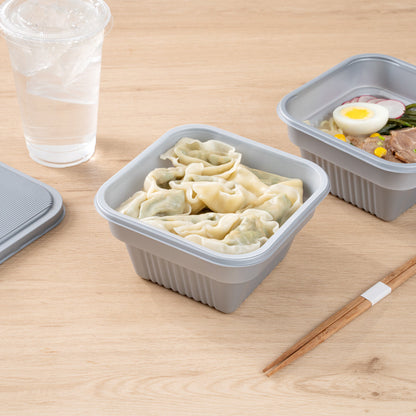 Futura 14 oz Clear Plastic Insert Tray - Fits 34 oz Bowl, Microwavable - 100 count box