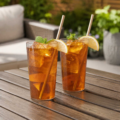 Bev Tek 12 oz SAN Plastic Tumbler - Pebbled - 3" x 3" x 5" - 12 count box
