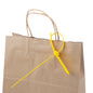 Serve Secure Yellow Security Seal / Zip Tie - Tamper-Evident, Self-Locking - 15 3/4" - 100 count box