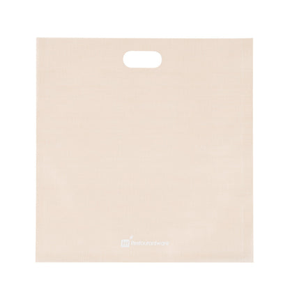 Bag Tek Kraft Plastic Small Toaster Bag - Non-Stick, Heat-Resistant, Semi-Disposable - 6 1/2" x 6 1/4" - 10 count box
