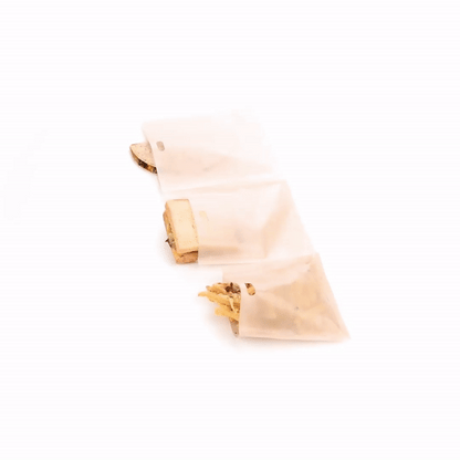 Bag Tek Kraft Plastic Toaster Bag Set - Non-Stick, Heat-Resistant, Semi-Disposable - 6 count box