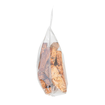 Bag Tek Clear Plastic Gusset Zip Bag - with Handles - 8 1/4" x 3 1/2" x 10 1/2" - 100 count box