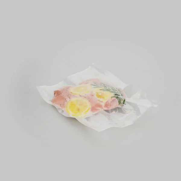 Fresh Hero Clear Plastic Vacuum Packaging Pouch - for Chamber Vacuum Sealer, 3 mil, BPA-Free - 10" x 8" - 100 count box