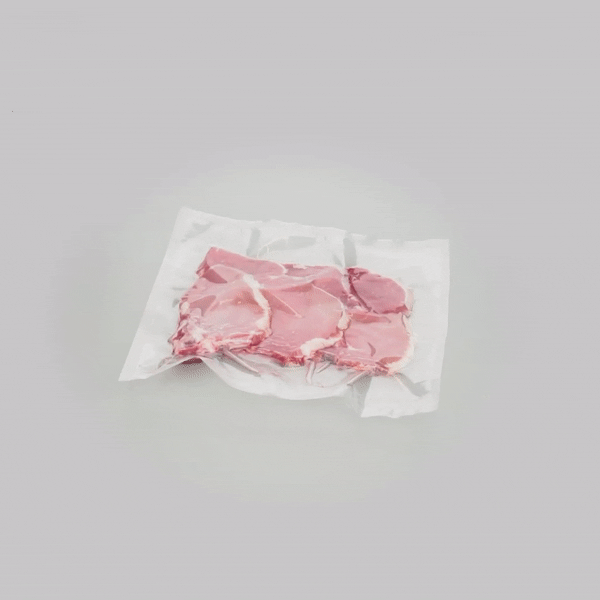 Fresh Hero Clear Plastic Vacuum Packaging Bag - for Chamber Vacuum Sealer, 3 mil, BPA-Free - 12" x 12" - 100 count box