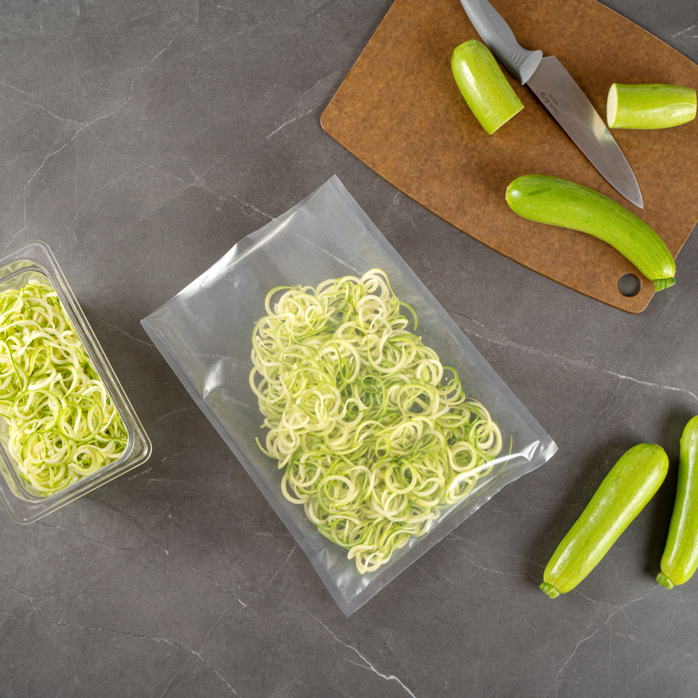Fresh Hero Clear Plastic Vacuum Sealer Bags - for Chamber Vacuum Sealer, 4 mil, BPA-Free - 16" x 12" - 1000 count box