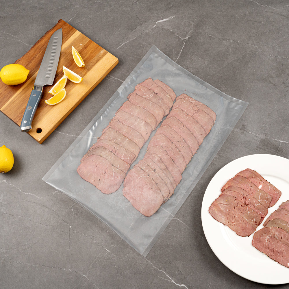 Fresh Hero Clear Plastic Vacuum Sealer Bags - for Chamber Vacuum Sealer, 3 mil, BPA-Free - 18" x 12" - 1000 count box