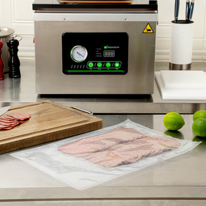 Fresh Hero Clear Plastic Vacuum Sealer Bags - for Chamber Vacuum Sealer, 3 mil, BPA-Free - 18" x 12" - 1000 count box