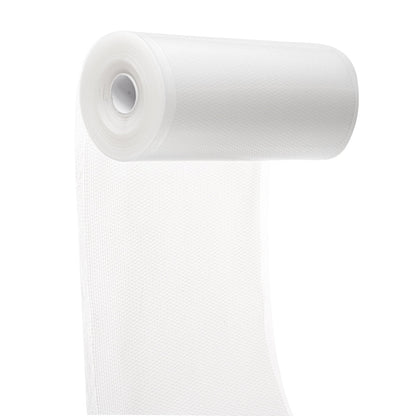 Fresh Hero Clear Plastic Full Mesh External Packaging Bag Roll - 3 mil - 8" x 50' - 1 count box