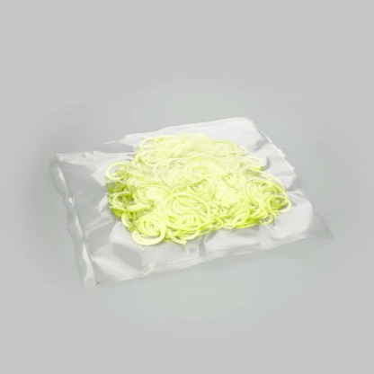Fresh Hero Clear Plastic Full Mesh External Packaging Bag Roll - 3 mil - 11 1/2" x 50' - 1 count box