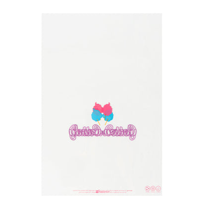 Bag Tek Clear Plastic Cotton Candy Bag - 12" x 18" - 100 count box