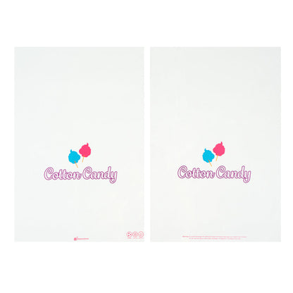 Bag Tek Clear Plastic Cotton Candy Bag - 12" x 18" - 100 count box