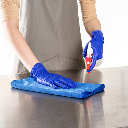 Low Derma Blue Small Nitrile Gloves - Hypoallergenic, Non-Sterile, Powder-Free - 1000 count box