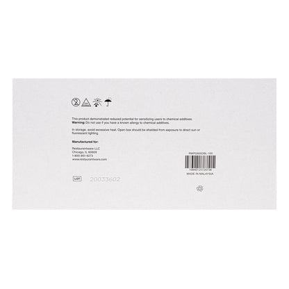 Low Derma Dark Blue Medium Nitrile Gloves - Hypoallergenic, Non-Sterile, Powder-Free - 1000 count box