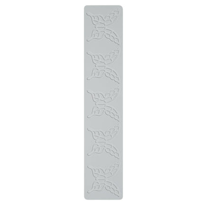 Pastry Tek Gray Silicone Butterfly Fondant Impression Mat - 1 count box