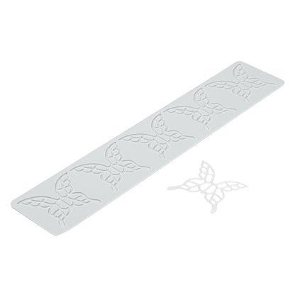 Pastry Tek Gray Silicone Butterfly Fondant Impression Mat - 1 count box