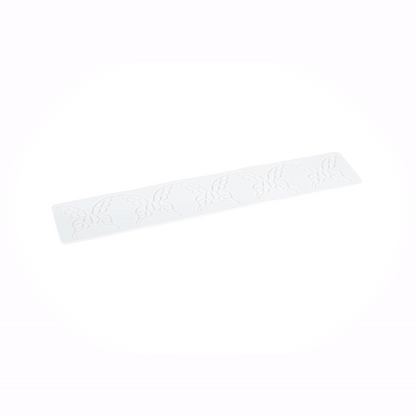 Pastry Tek Gray Silicone Butterfly Fondant Impression Mat - 1 count box