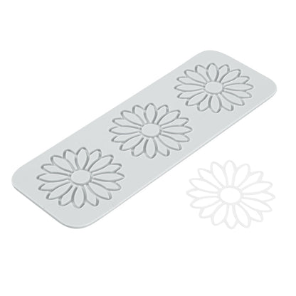 Pastry Tek Gray Silicone Flower Fondant Impression Mat - 1 count box