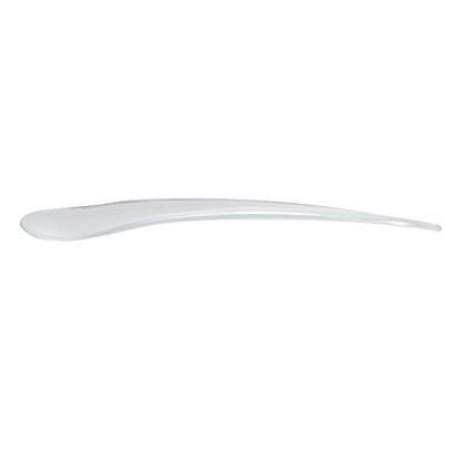 Chef 101 Clear Plastic Deco Party Spoon - 8" - 500 count box