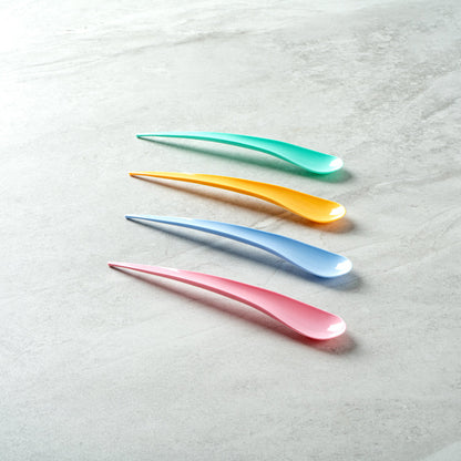 Chef 101 Pink Plastic Deco Party Spoon - 8" - 500 count box