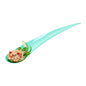 Chef 101 Teal Plastic Deco Party Spoon - 8" - 500 count box