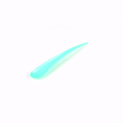 Chef 101 Teal Plastic Deco Party Spoon - 8" - 500 count box