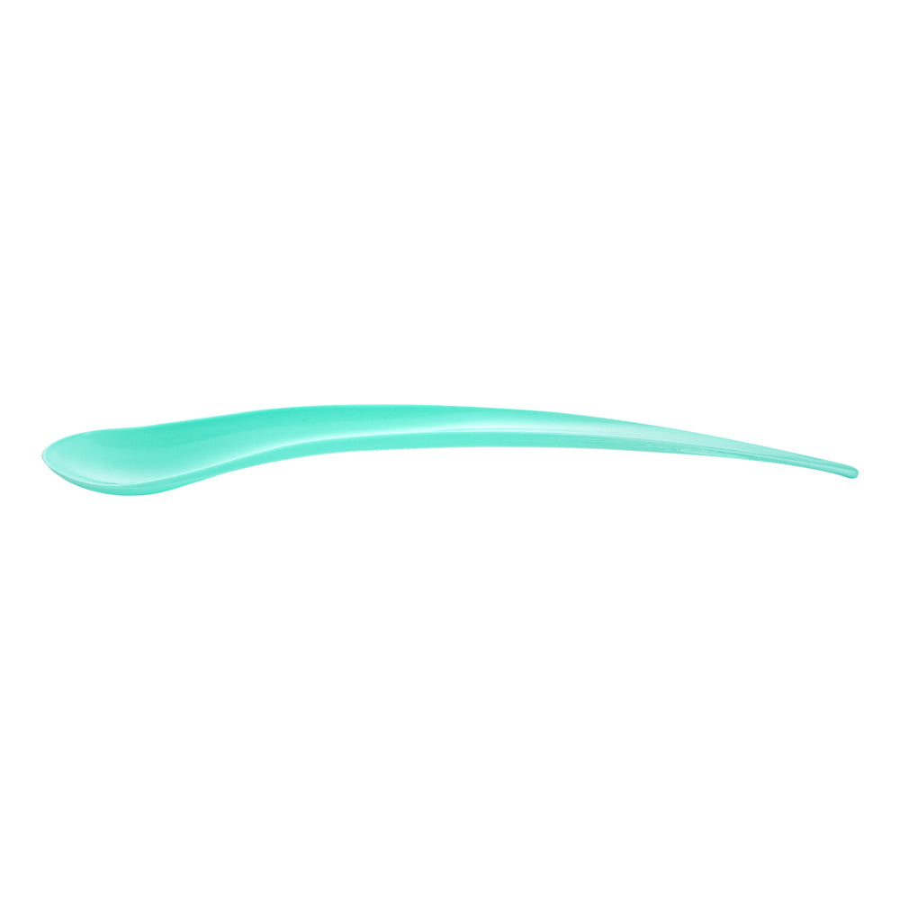 Chef 101 Teal Plastic Deco Party Spoon - 8" - 500 count box