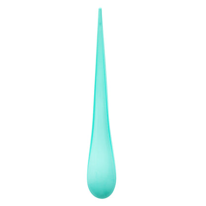 Chef 101 Teal Plastic Deco Party Spoon - 8" - 500 count box