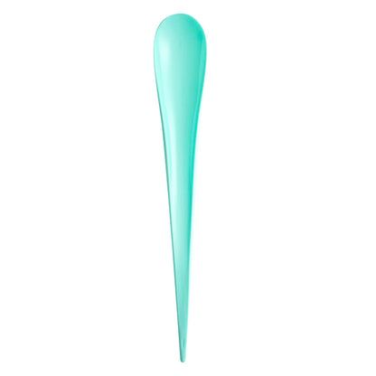 Chef 101 Teal Plastic Deco Party Spoon - 8" - 500 count box