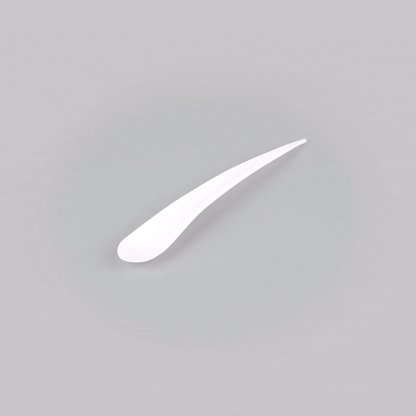 Chef 101 White Plastic Deco Party Spoon - 8" - 500 count box