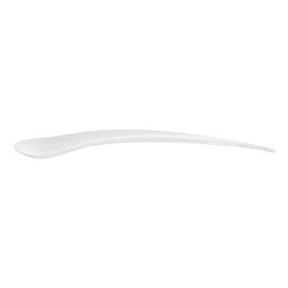 Chef 101 White Plastic Deco Party Spoon - 8" - 500 count box