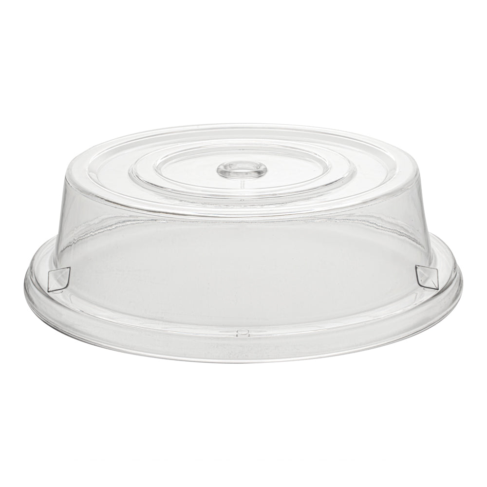 Cater Tek Clear Polycarbonate Plate Cover - 10 1/4" - 1 count box