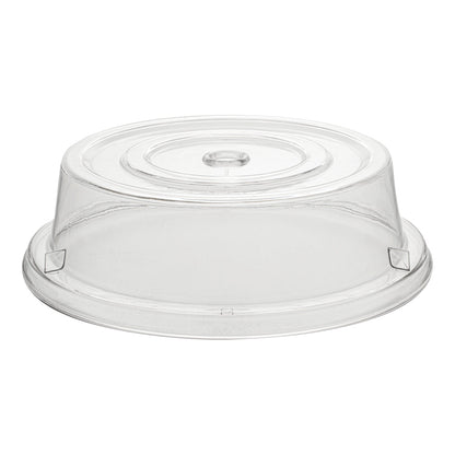 Cater Tek Clear Polycarbonate Plate Cover - 10 1/4" - 1 count box