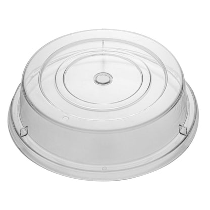 Cater Tek Clear Polycarbonate Plate Cover - 11" - 10 count box