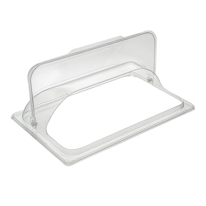 Cater Tek Clear Polycarbonate Plate Cover - Full Size - 21" x 13 1/4" - 1 count box