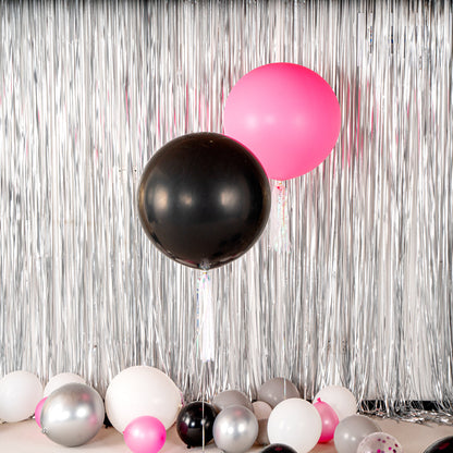 Balloonify Black Latex Balloon - 36" - 10 count box