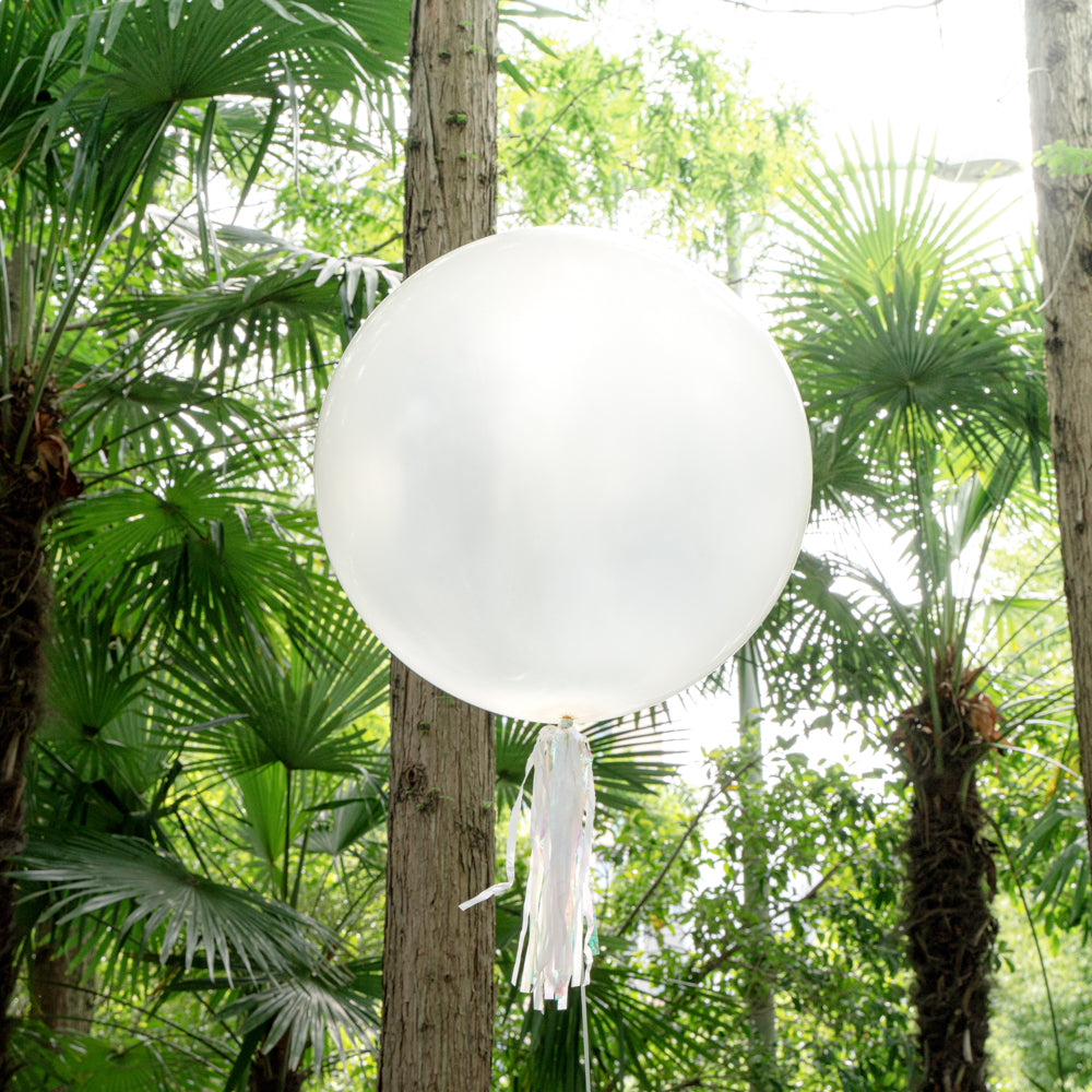 Balloonify Clear Latex Balloon - 36" - 10 count box